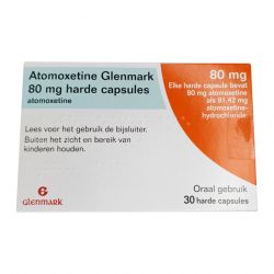 Атомоксетин 80 мг Европа :: Аналог Когниттера :: Glenmark капс. №30 в  и области фото